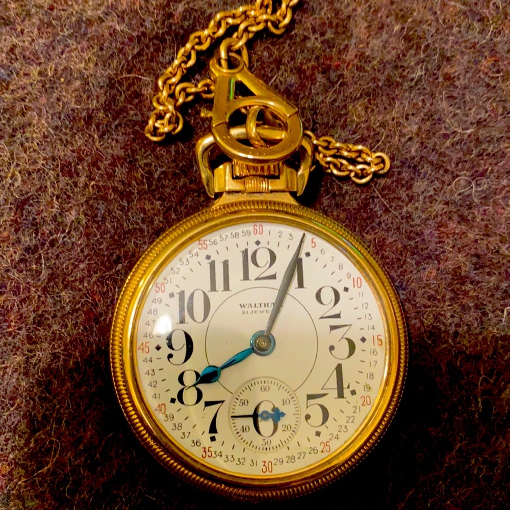 Waltham Railroad grade pocket watch